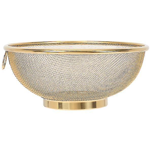 Stainless Steel Mesh Colander Strainer Basket Drainer Fine Mesh Strainer