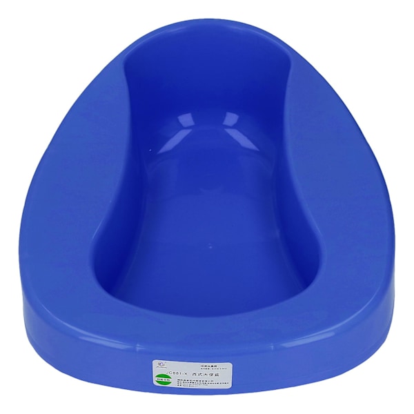 Ergonomisesti muotoiltu vuodepönttö ikäihmisille ja raskaana oleville, kestävästä muovista