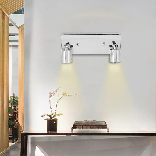 Elegant E27 Lampeholder med Rektangulær Dreiesokkel DIY Tilbehør for Takvegglampe Sølv