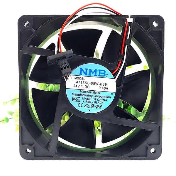 12CM 4715KL-05W-B39 DC24V 0.40A NMB Fanuc System Kjølevifte [DB]