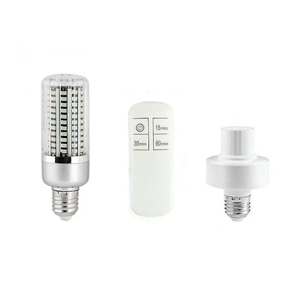 UVC-Ultravioletti-desinfiointilaite 40W Maissilamppu LED-bakteeritappolaite Kaukosäädin Ajastimella