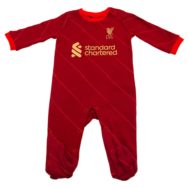 Liverpool FC Baby sovdräkt 3-6 månader Röd Red 3-6 Months