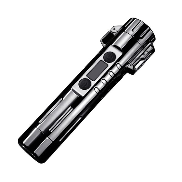 Vindsikkert Pulse Arc USB Genopladelig Lighter med Razor Portable GadgetsBY Black