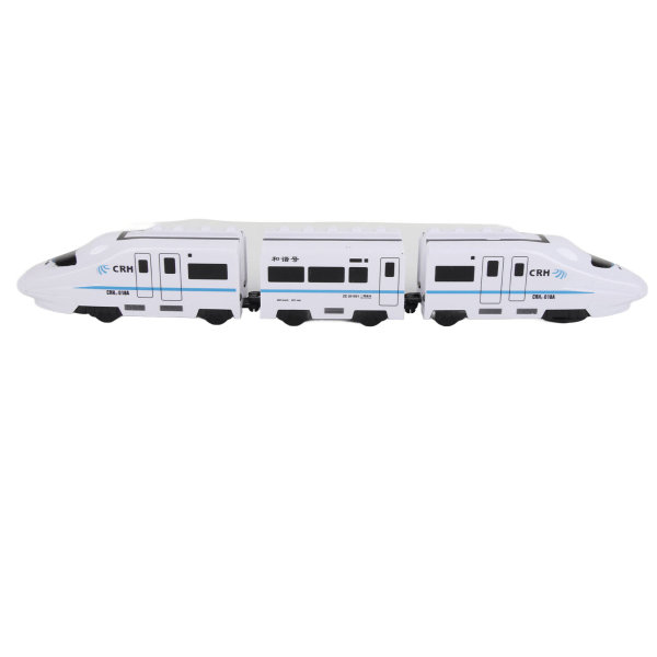 Kids Electric Train Toy Battery Powered Simulation High Speed Railway Train for Parent Child Activities