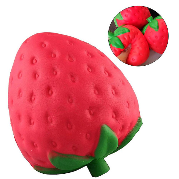 Stress Relief Toys Artificial Fruit Stress Relief Toy Anti-depression Toy Strawberry Stress Relief Strawberries  [DmS]