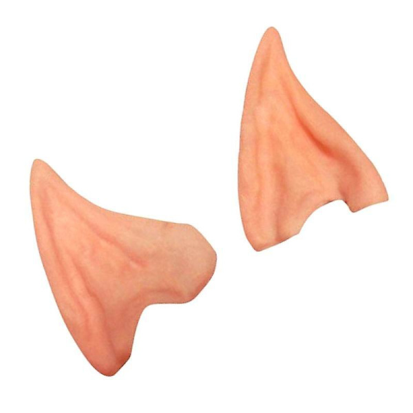 Halloween Angel Elven Elf Ears Hobbit Vulcan Spock Alien Cosplay-asuun Tarvikkeet Pehmeä Halloween Party DecorationBY