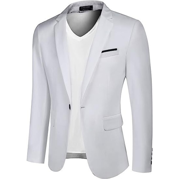 Herrar Regular Fit Athleisure Blazer Casual Suit S