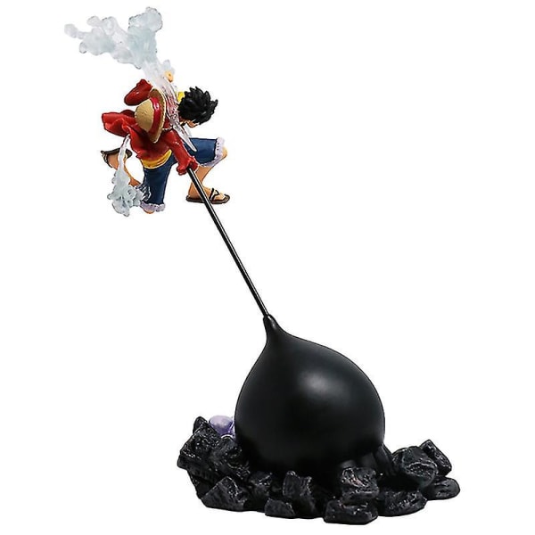 Luffy Anime Figur, Samleobjekt Børnefigur Legetøj