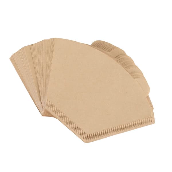 Koniske kaffefiltre 100 stk for 1 til 2 kopper Pour Over og drypp kaffemaskin