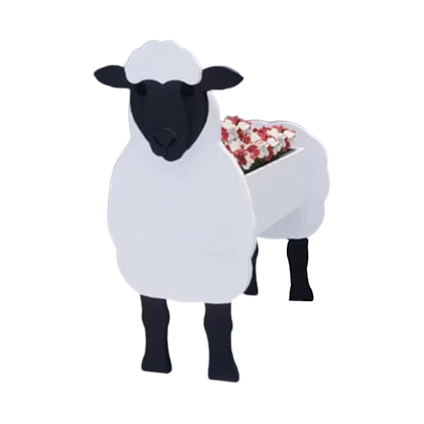 Dyreplantepotte Plantepotter Have Dyreformet Plantepotte-Dyreopbevaringsbeholder Plantepotter Kontor Hjem Husopvarmning Dekorationer Sheep