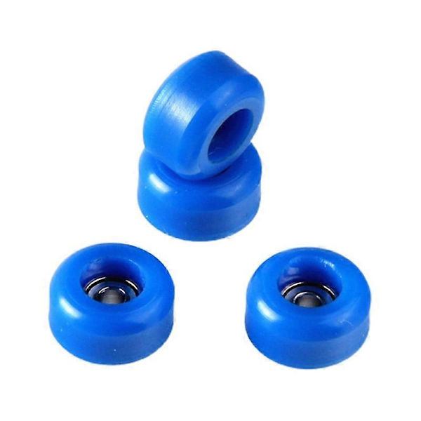 4 stk/sett Profesjonelle Urethan CNC Lagerhjul for Tre Fingerboard Dark blue