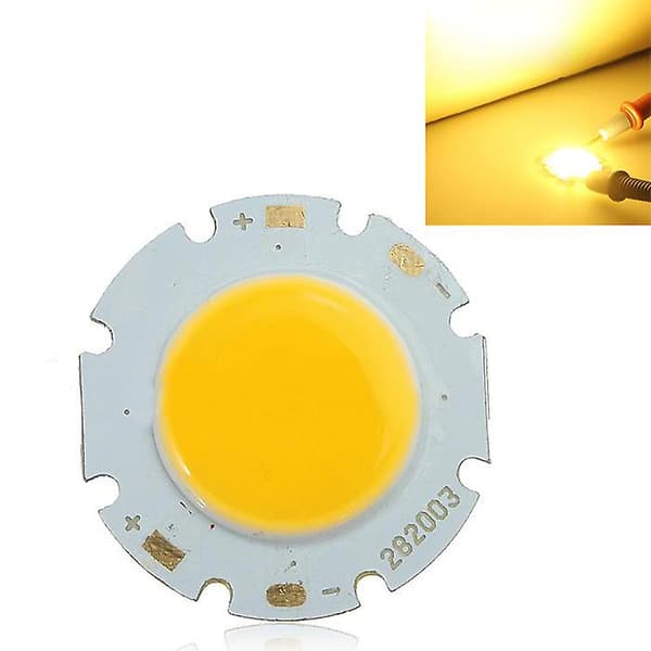 3W COB Høy Effekt Super Lys Lampe Perle Led Chip Varmt Hvit Lys Warm white