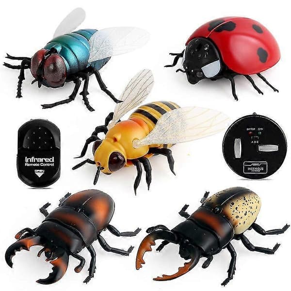 Infraröd RC Insekt Fjärrkontroll Simulerad Mantis Skämt Trick Buggar Barnpresent 5