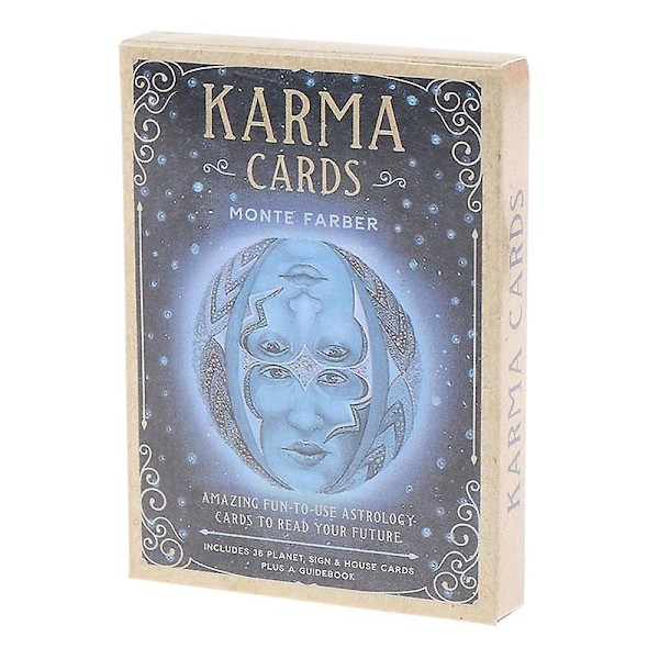 Karma Oracle Cards Tarot Cards Familiespil Profeti Divination Brætspil Gave (FMY)