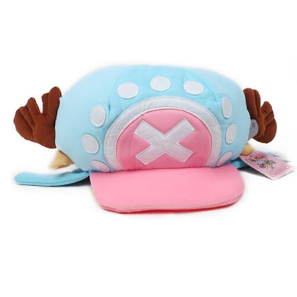 Uusi Anime Tony Tony Chopper Hattu Cosplay Plushi Talvihattu Lahjat Vaaleansininen HFMQV One Size