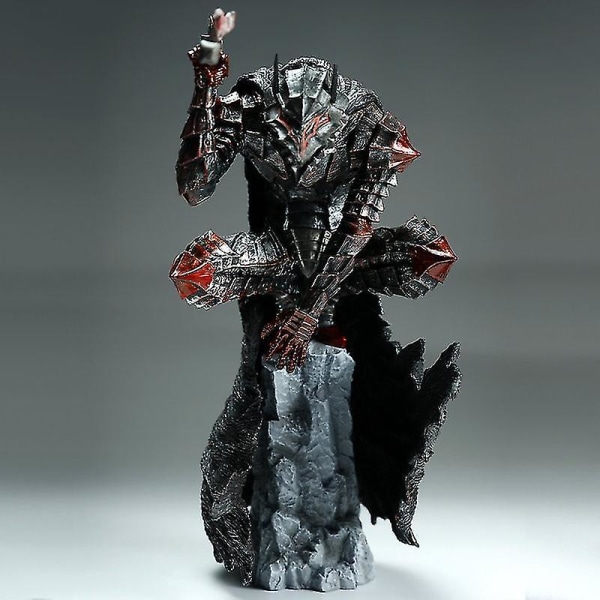 Berserk Guts L Anime Figur Berserker Armor Action Figur Berserk Sort Sværdmand Figur Samling Model Dukke Legetøj 25cm[HK] 25cm With box