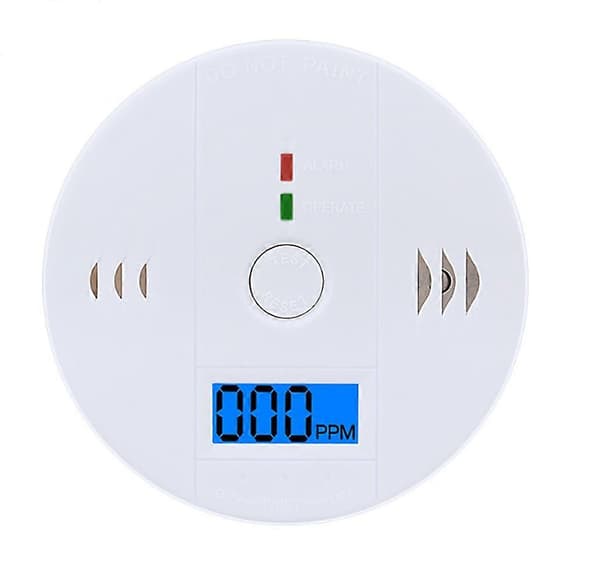 Bedstsælgende ny røgalarm og kuliltealarm med LCD-display