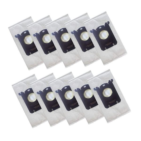 10-pack Ersättningsdammsugarpåsar Kompatibla med S Bag Classic El200f El8500 Dammsugare A As Shown