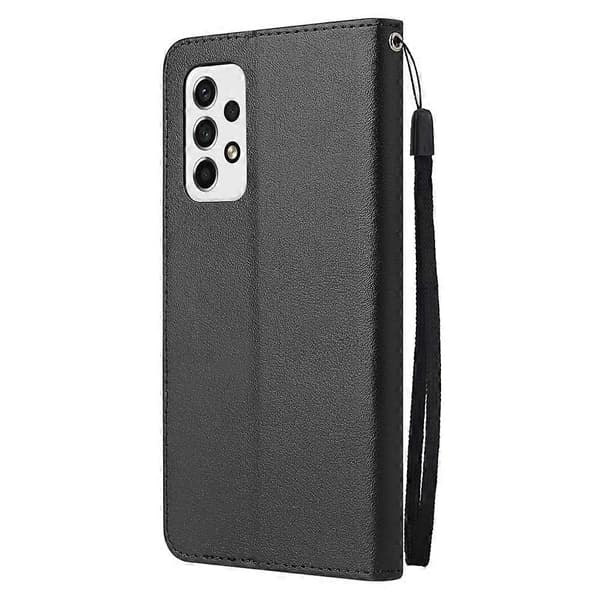 Til Samsung Galaxy A53 5G 3 Kortpladser Multifunktionelt Læder Telefon Cover [DB]