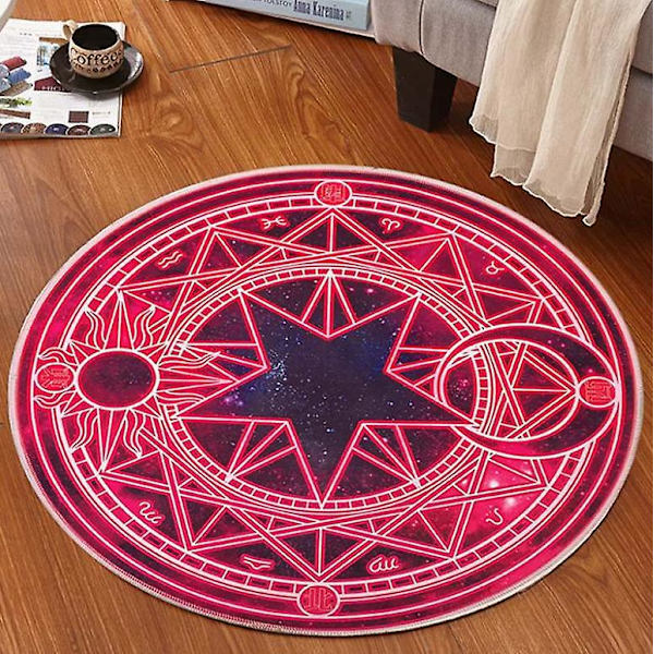 Anime Sakura Magic Array Matta Rose red 80cm