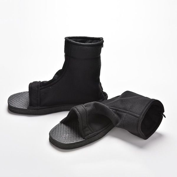 1 Par Ninja Sko Støvler Til Naruto Akatsuki Sort Cosplay 11 Størrelser [DmS] Black 42