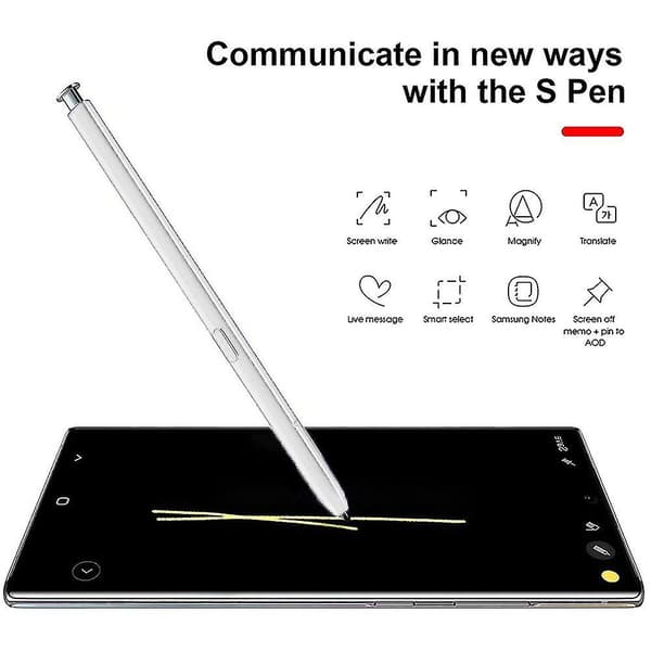 Passar för Samsung Note10+plus Pro Stylus Magnetisk Penna