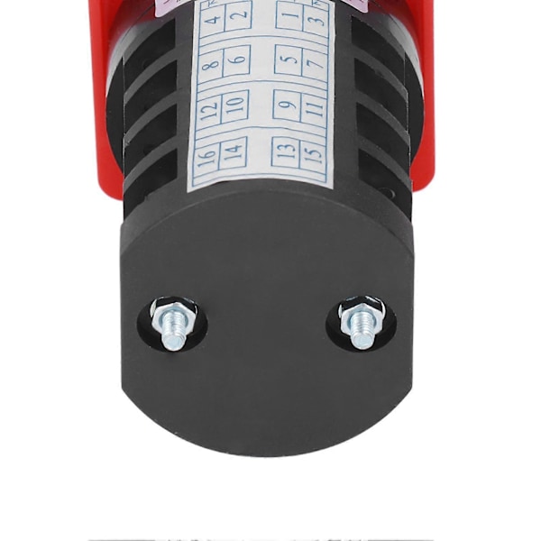 Berm Rotary Omkopplare Vred Kontroll Väljare 4 Sektioner 3 Positioner Ac380v