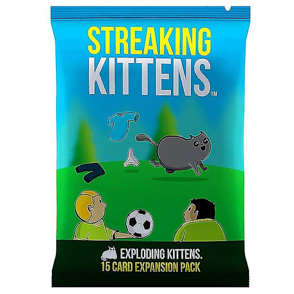 Du Har Fået Krebs Af Exploding Kittens Familiebordspil Sjovt Voksen Brætspil Legetøj Multiplayer Kortspil Julegave [DmS] Streaking Kittens