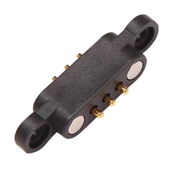 5 Par Fjäderbelastade Magnetiska Pogo-Stiftkontakter 3 Positioner Magneter Pitch 2,3 mm Genomgående Hål Mal
