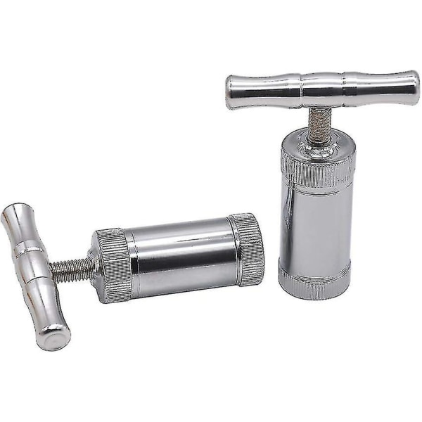 Pollenpresse Verktøy Heavy Duty Sink Høytrykksmetall Pollenpresse T-kompressor Bærbar Enkelt Håndtak