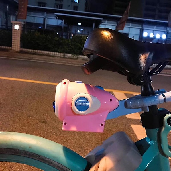 Lättviktscykelbubbelmaskin Glödande Automatisk Bubbelblåsare Bärbar Utomhusleksak för Pojkar och Flickor Ny [DmS] Green