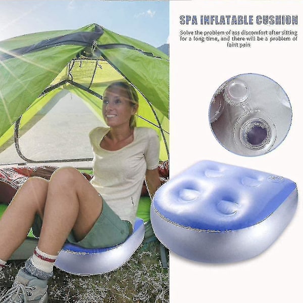 2 stk Oppustelige Booster Sæder, Spa-Pude Spas Booster Sæde Rygpolstring Kopper Til Alle Spas Og Hot Fiis