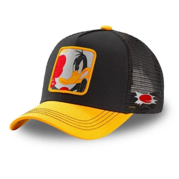 Mickey Snapback Cotton Baseball Cap & Dad Mesh / Trucker Hat DUCK YELLOW