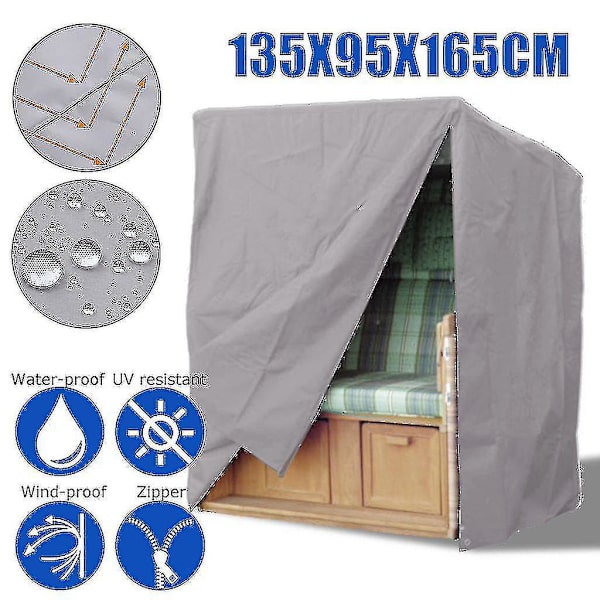 Strandstoltrekk Beskyttende Trekk Strandstoltrekk Beskyttende Trekk 135x95x165cm