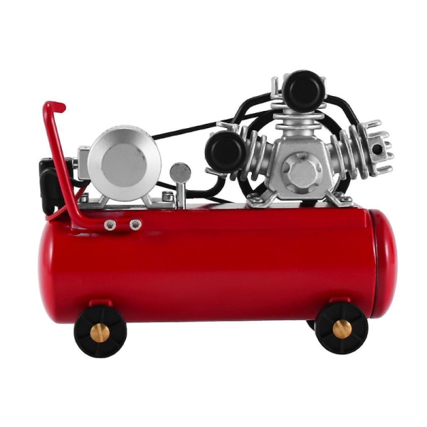 Metal Luftkompressor Oppustelig Pumpe til Axial SCX10 TRX4 D12 C24 MN D90 MN99S 1/10 1/12 1/16 RC Bil,  [DmS] Red