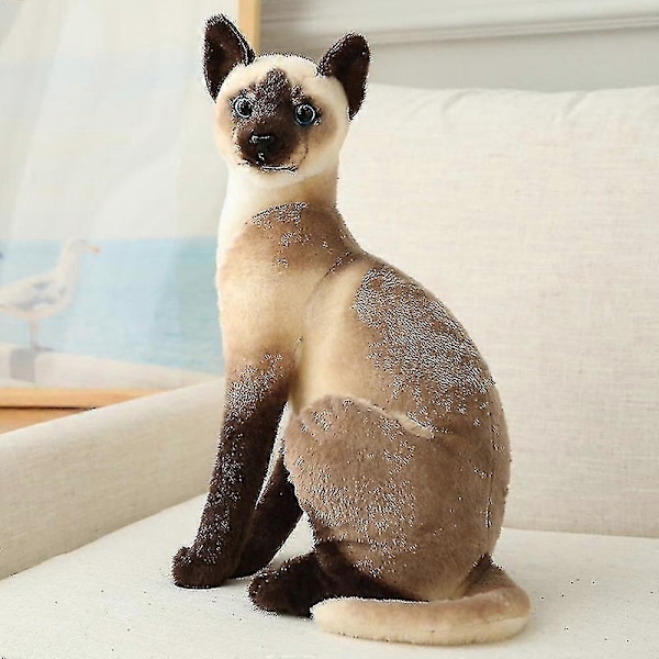 Plush Katte Fyldt Dukke Blød Pude Dekorationer Børn Børn Fødselsdagspresente 20cm Orange Cat