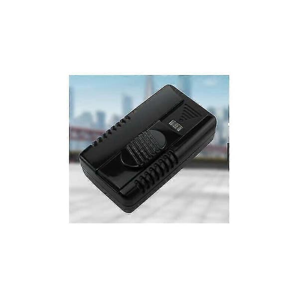 Fotdimmer med skyvebryter 150W 230V Svart Cisea
