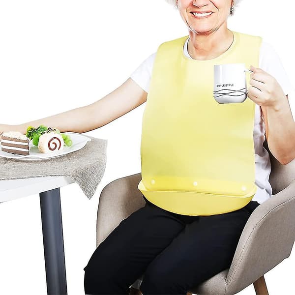 Voksenforklæde til spisning, tøjbeskytter