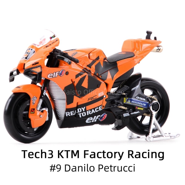 Maisto 1:18 2022 GP Racing Yamaha Factory Racing Team Die Cast Motorsykkelmodell Leke [DmS] 2018 Ducati 04