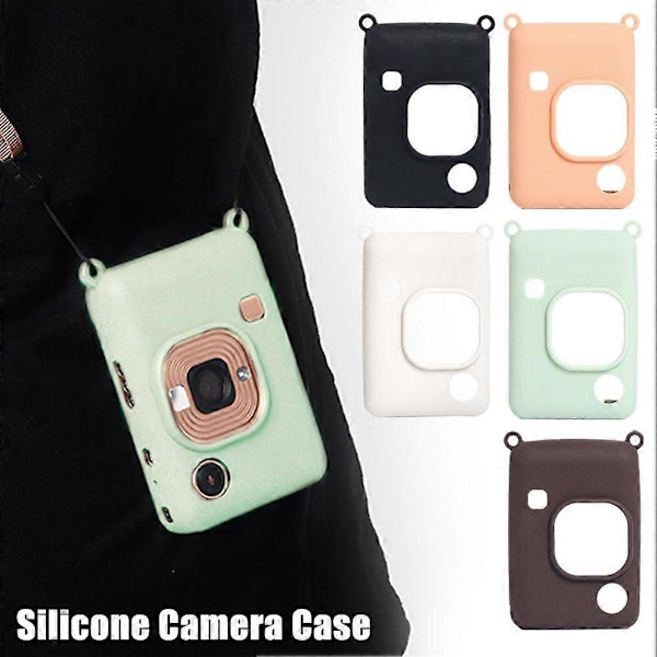Slitesterkt Kameraveske for Mini Liplay Instant Kamera Black