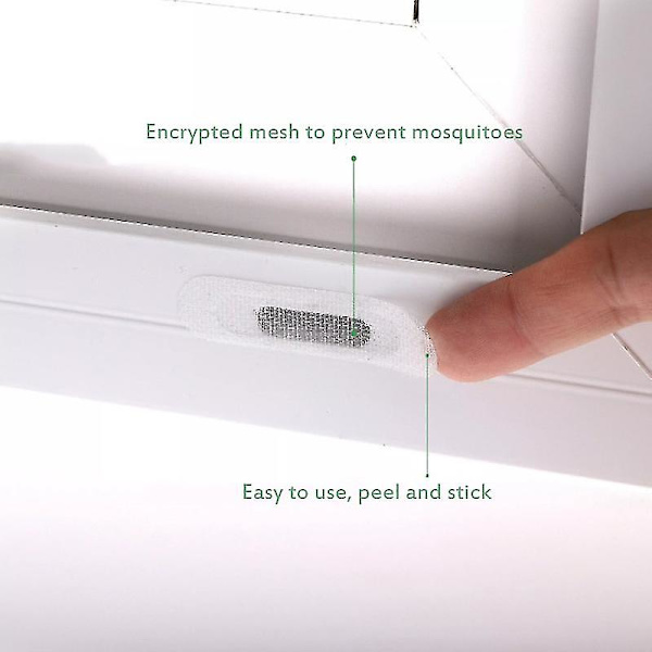 50 stk. Anti-insekter Fluer Bug Dør Vindue Myg Net Reparation Tape Patch Klæbende BY 25pcs