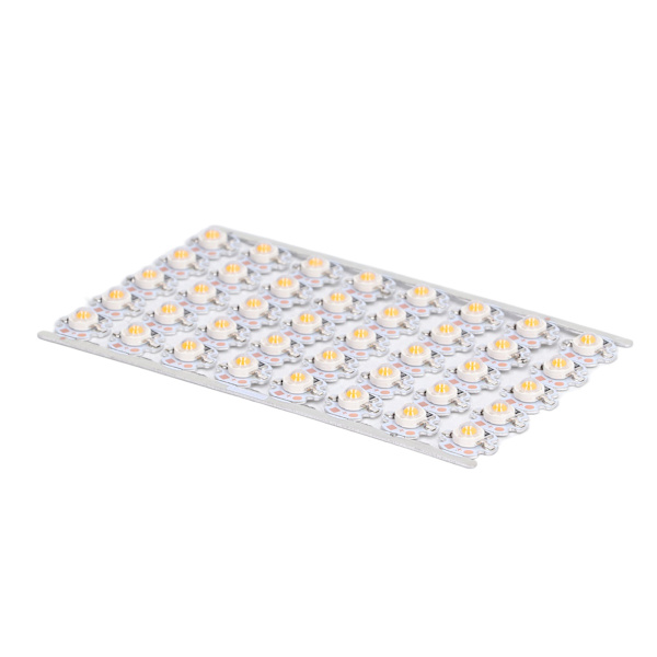 LED-chip-pære med høj lysstyrke, energibesparende DIY-lampeperler med aluminiumplade til 1W 12V forlygter, skabslys, lyserødt lys