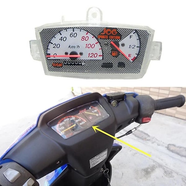 Motorcykel Scooter Instrumentmontering Motorcykel Kilometerräknare För Yamaha Jog50/90 Jog 3kj 3yk