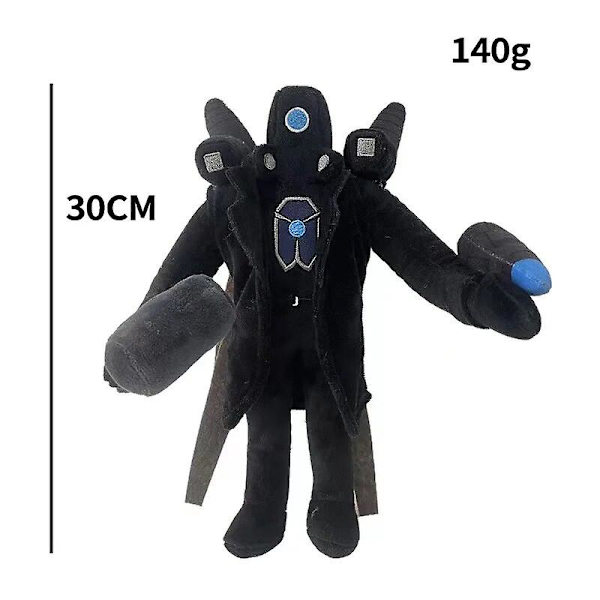 Speakerman Titans Tv Man Titans Cameraman Doll Plysjleke Titans Speaker Man Skibidi Toalett Kamera Mann Tv Kvinne Plysj Myk Leker [DB] A1 about 30cm