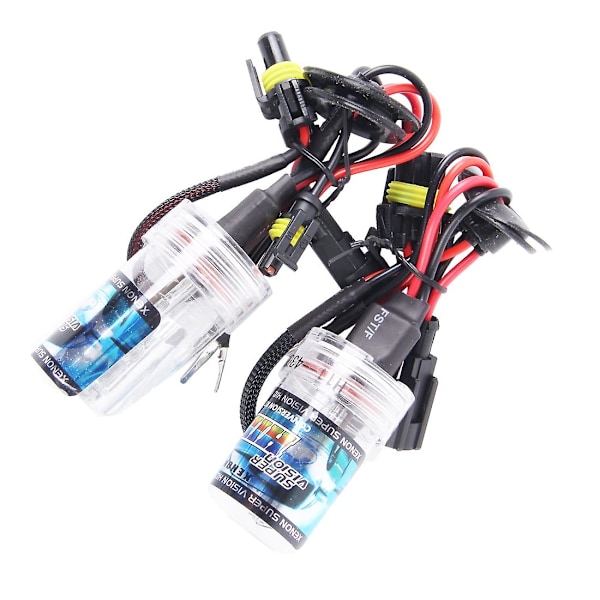 2 stk. DC12V 35W H8/H11 HID Xenon Lys Vandtæt Forlygte White Light