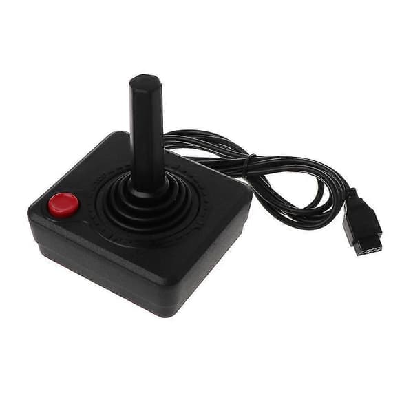 Retro Classic Controller Gamepad Joystick til Atari 2600 Game Rocker med 4-vejs Styrestik og Enkelt Aktionsknap