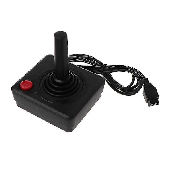 Retro Klassisk Spelkontroll Gamepad Joystick För Atari 2600 Game Rocker Med 4-vägs Spak Och Enkelt Åtgärdsknapp