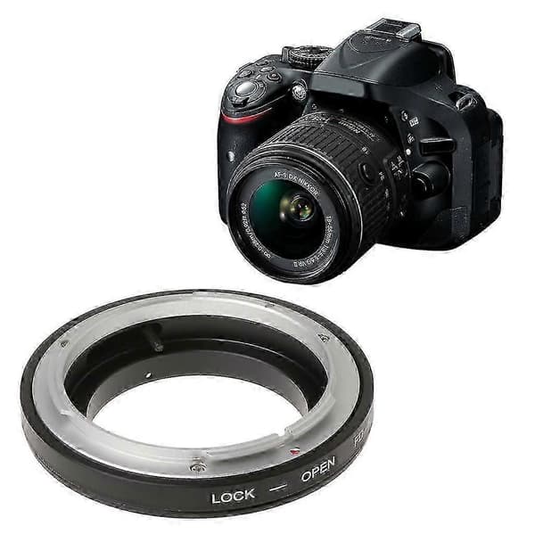 Fd-ai Mount Adapter Ring For Canon Fd Lens Til Nikon F D7100/ D600/ D3200/ D800