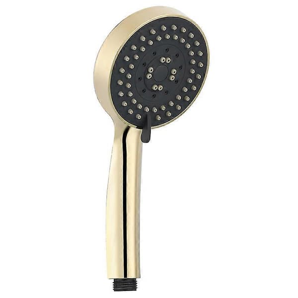 Guld BS144 Badekar Regnfald Spray Håndbruser Hoved Universal Bruserhoved [DB]