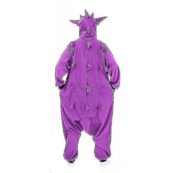 Gengar Kostume Helkrops Pyjamas Halloween Jul Enkelt Kigurumi Til Mænd Kvinder M